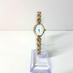 Bulova 2 Tone Skinny Metal Watch